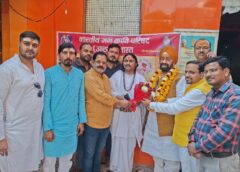 Varanasi UP…भारतीय जन क्रांति परिषद (आस्था)भारत द्वारा शनि मन्दिर मे भक्तों को ठंडई और पूजा पाठ की सामग्री का वितरण ||