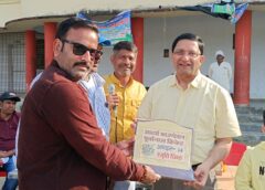 Varanasi UP…Grand Finale of Adarsh Foundation Purvanchal Under-14 Cricket Tournament