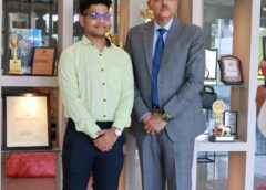 Varanasi UP…सनबीम सनसिटी के छात्र आयुष्मान तिवारी बने देश के सबसे कम उम्र के सी.एस. क्वालिफायर।