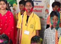 Varanasi UP…फ्लोरेंस स्कूल में होली स्नेह मिलन समारोह का हुआ आयोजन।