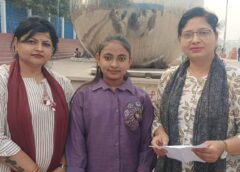 Varanasi UP…रविदास घाट पर अनोखे अंदाज में मना अद्वविका का जन्मदिन।