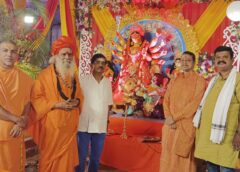 Varanasi UP…भोलागिरी आश्रम में भव्य शक्ति पूजा