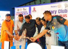 Varanasi UP….Rotary Premier League Kicks Off in Varanasi with Grand Opening Ceremony MP Manoj Tiwari Praises Rotary’s Efforts in Promoting “Khelega India, Khilega India” Mission.