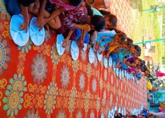 Barabanki UP: ग्राम पंचायत शिवनाम में मां दुर्गा मंदिर ट्रस्ट का पंचम स्थापना दिवस धूमधाम से संपन्न