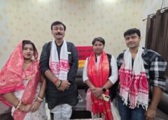 Varanasi UP….समाजवादी पार्टी की नव नियुक्त राष्ट्रीय अध्यक्ष (महिला सभा) सीमा राजभर का शिवपुर में भव्य स्वागत।