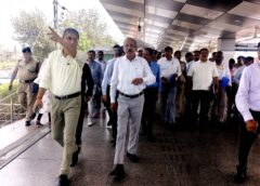 Varanasi UP…Northeast Railway GM Inspects Banaras Station, Reviews Passenger Amenities and Security