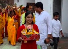 Raybareli news: रणगांव में निकली भव्य कलश यात्रा, श्रीमद् भागवत कथा से राममय हुआ माहौल