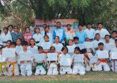 Raybareli news: कराटे बेल्ट टेस्ट में चमके खिलाड़ी, रागी सिंह और आदित्य प्रताप सिंह को मिला ब्लैक बेल्ट