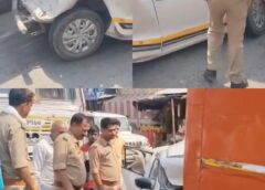 Raybareli news: तेज रफ्तार का कहर: ट्रक की टक्कर से रोडवेज बस में घुसी कार, बड़ा हादसा टला