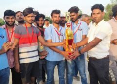Trivediganj barabanki news: टीपीएल तहवापुर क्रिकेट टूर्नामेंट का रोमांचक समापन, सुभम मानसिंह यादव-11 बनी विजेता