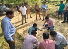 Sitapur UP: डीएम डॉ. राजागणपति का सख्त निरीक्षण: निर्माण कार्यों की गुणवत्ता पर जताई नाराजगी, लेखपाल परीक्षा केंद्रों का भी लिया जायजा