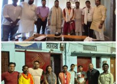 Varanasi UP…अक्षय वर्मा के जन्मदिन पर शुभकामनाओं की बौछार, केक काटकर मनाया जश्न।