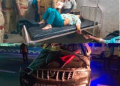 Raybareli News: गंगा एक्सप्रेसवे पर भीषण सड़क हादसा, किशोरी समेत तीन की मौत, पांच घायल।