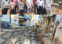 SAHARANPUR NEWS सड़क निर्माण कार्य में देरी को लेकर कॉलोनी वासियों ने किया विरोध प्रदर्शन