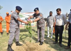 Varanasi UP…विश्व पर्यावरण दिवस पर एनडीआरएफ ने लगाए 1500 पौधे