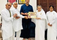 SAHARANPUR NEWS रक्षाबंधन पर विधायक देवेंद्र निम को ब्रह्माकुमारी बहनों ने बांधी राखी